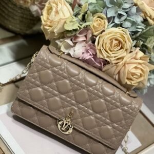 حقيبة Miss Dior بالمقبض العلوي